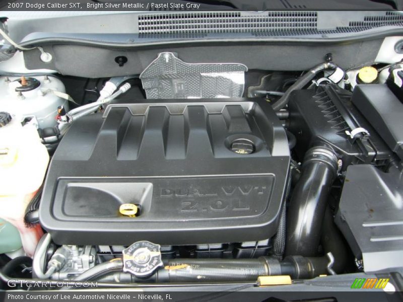 Bright Silver Metallic / Pastel Slate Gray 2007 Dodge Caliber SXT