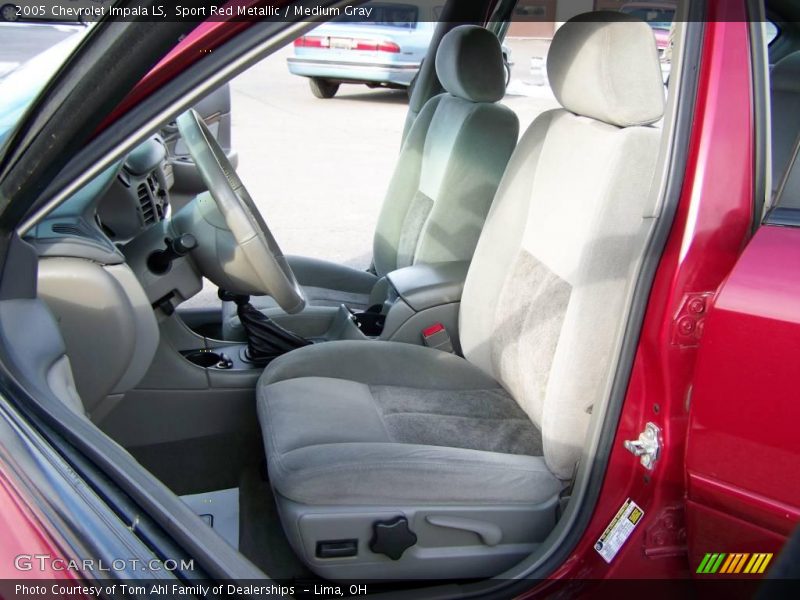 Sport Red Metallic / Medium Gray 2005 Chevrolet Impala LS