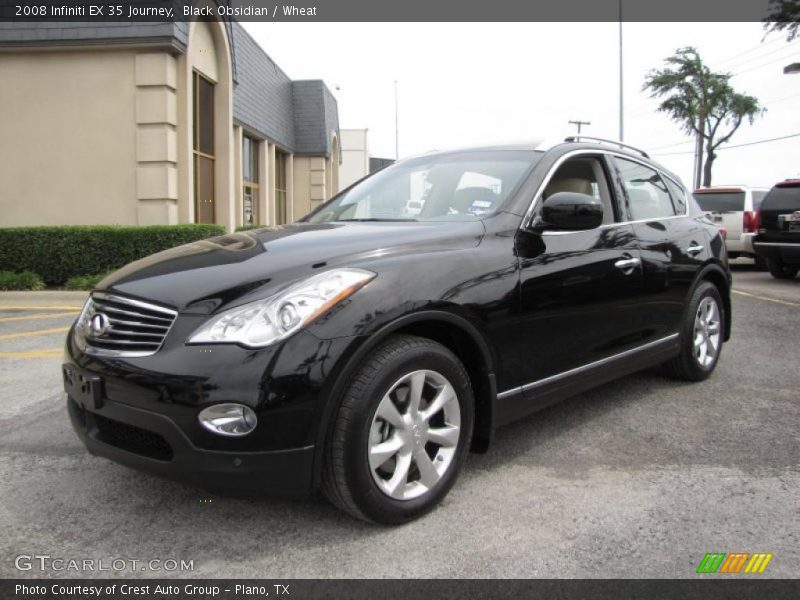 Black Obsidian / Wheat 2008 Infiniti EX 35 Journey