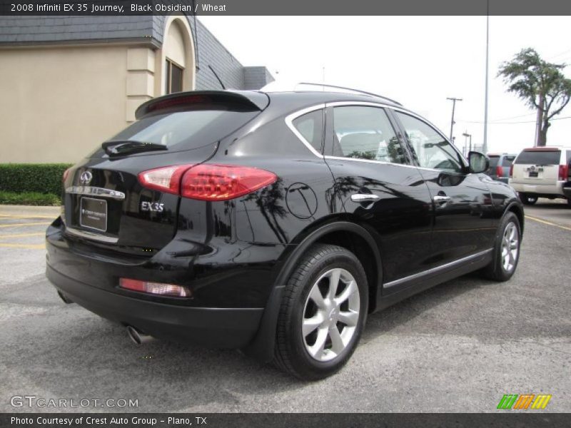 Black Obsidian / Wheat 2008 Infiniti EX 35 Journey