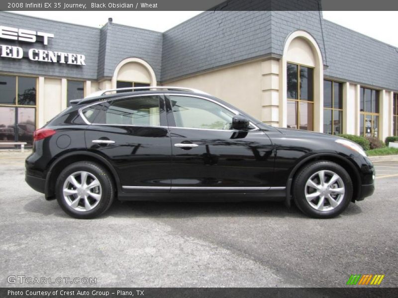 Black Obsidian / Wheat 2008 Infiniti EX 35 Journey