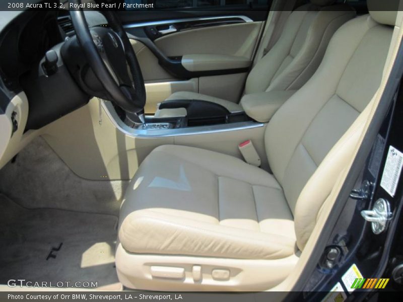 Royal Blue Pearl / Parchment 2008 Acura TL 3.2