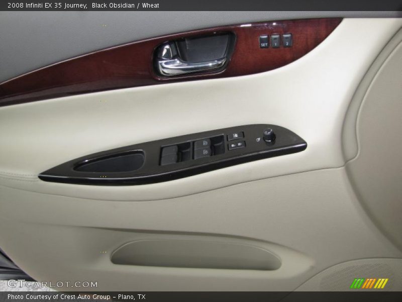 Black Obsidian / Wheat 2008 Infiniti EX 35 Journey