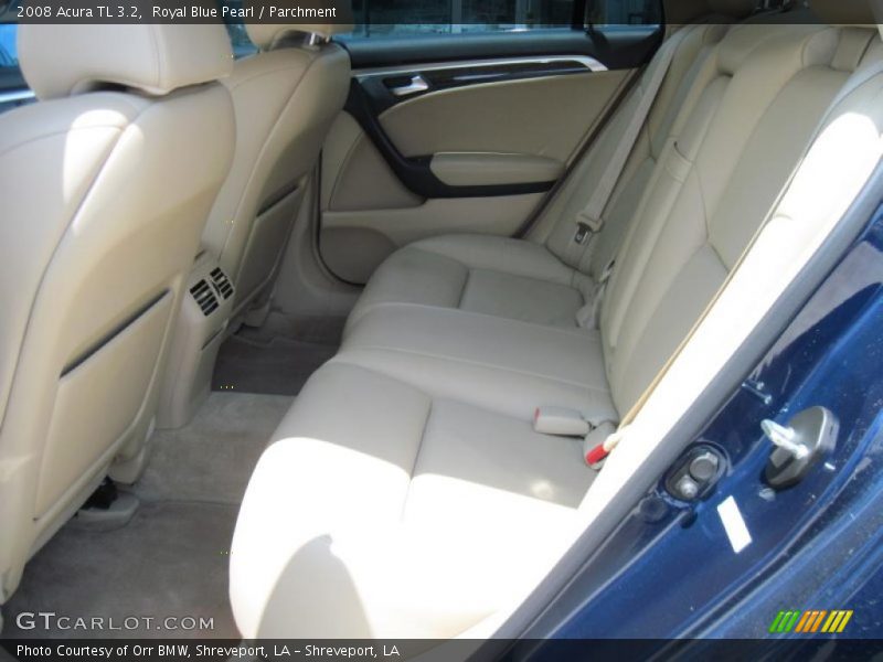 Royal Blue Pearl / Parchment 2008 Acura TL 3.2