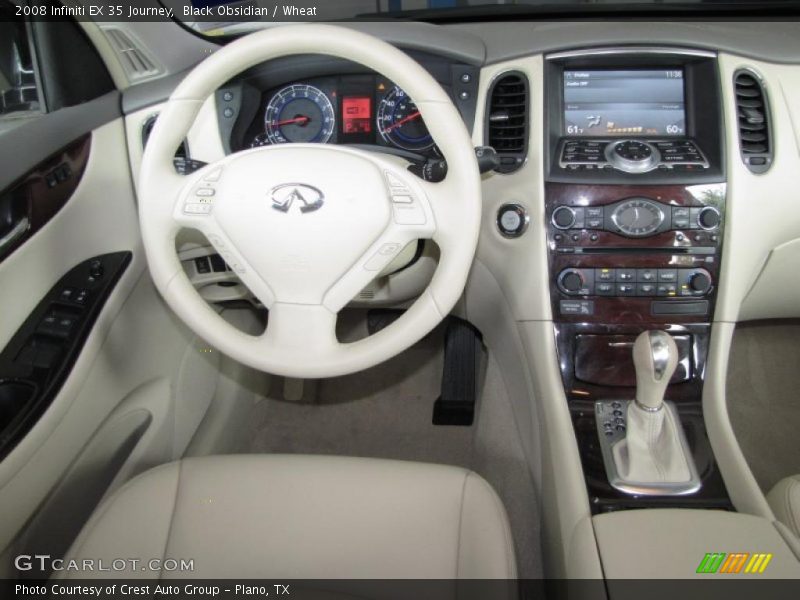 Black Obsidian / Wheat 2008 Infiniti EX 35 Journey