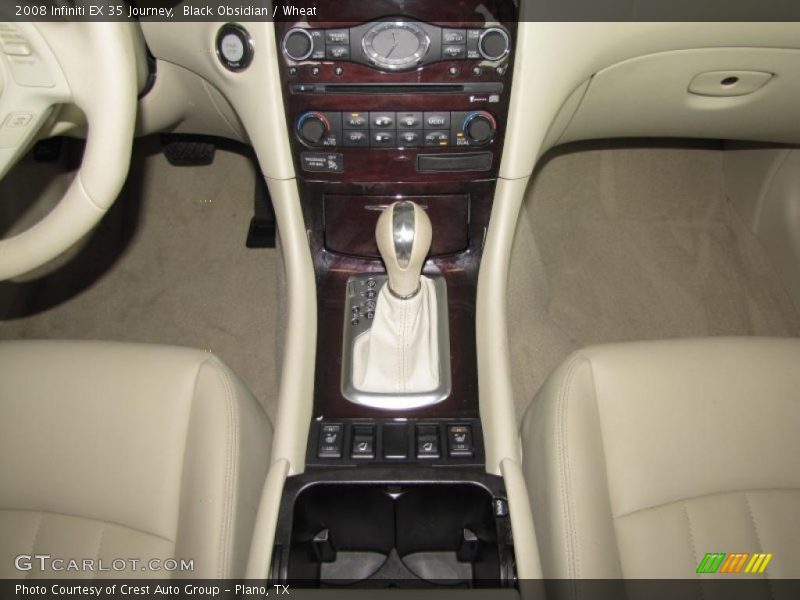 Black Obsidian / Wheat 2008 Infiniti EX 35 Journey