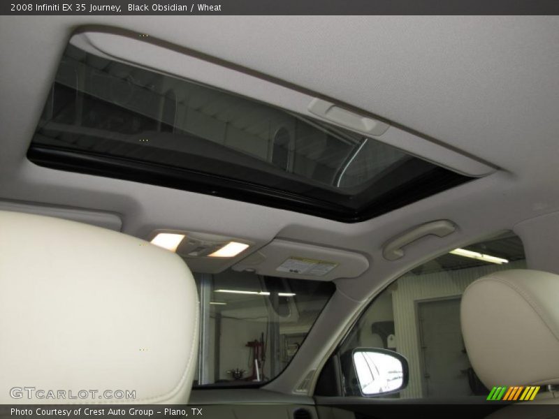 Black Obsidian / Wheat 2008 Infiniti EX 35 Journey