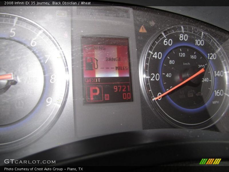 Black Obsidian / Wheat 2008 Infiniti EX 35 Journey