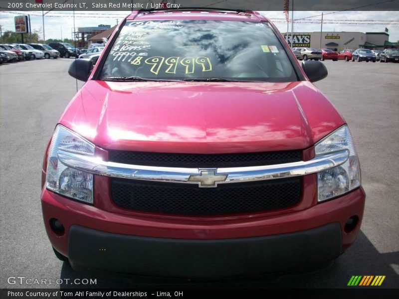 Salsa Red Metallic / Light Gray 2005 Chevrolet Equinox LT