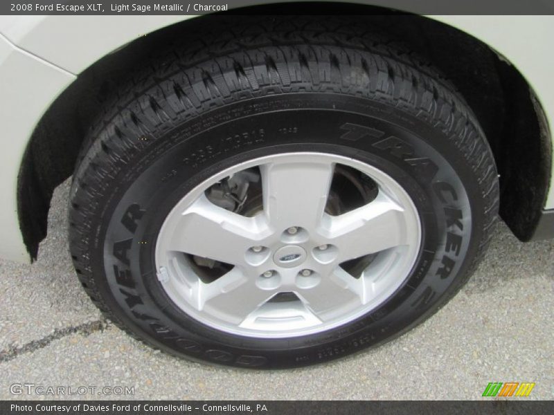 Light Sage Metallic / Charcoal 2008 Ford Escape XLT