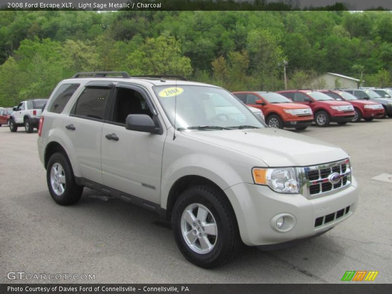Light Sage Metallic / Charcoal 2008 Ford Escape XLT