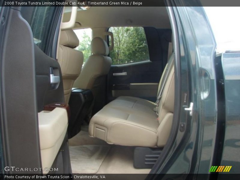 Timberland Green Mica / Beige 2008 Toyota Tundra Limited Double Cab 4x4