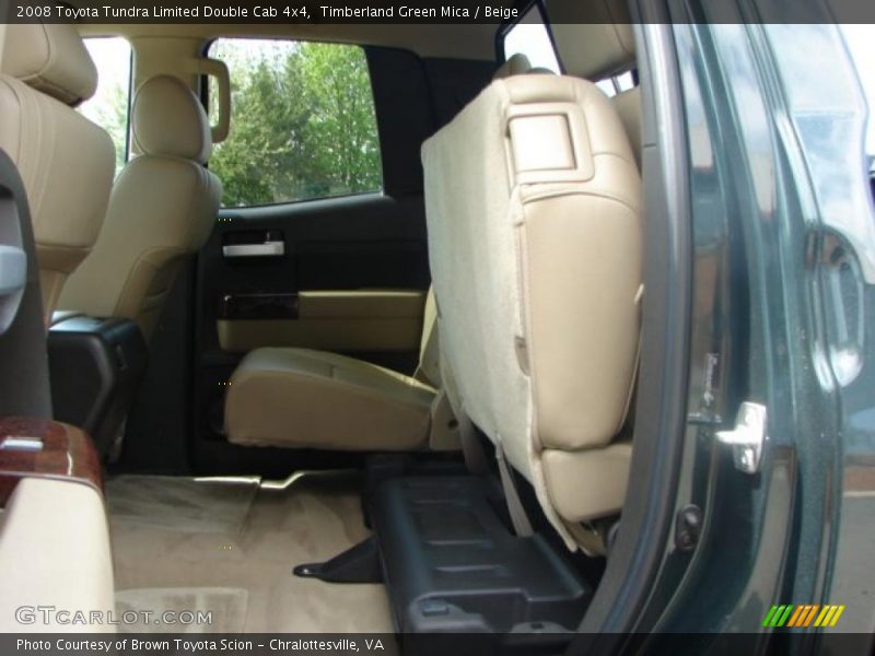 Timberland Green Mica / Beige 2008 Toyota Tundra Limited Double Cab 4x4