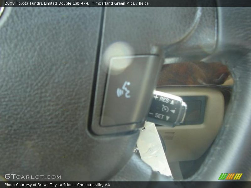 Timberland Green Mica / Beige 2008 Toyota Tundra Limited Double Cab 4x4
