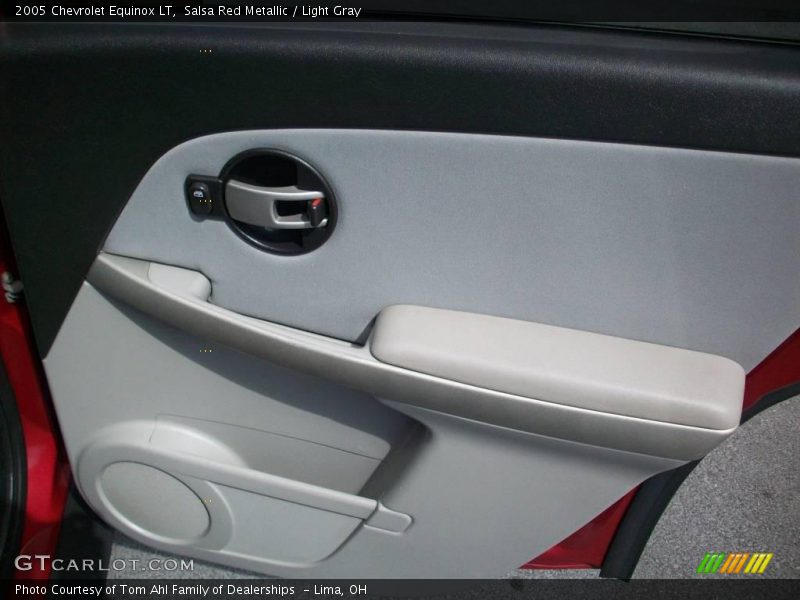 Salsa Red Metallic / Light Gray 2005 Chevrolet Equinox LT