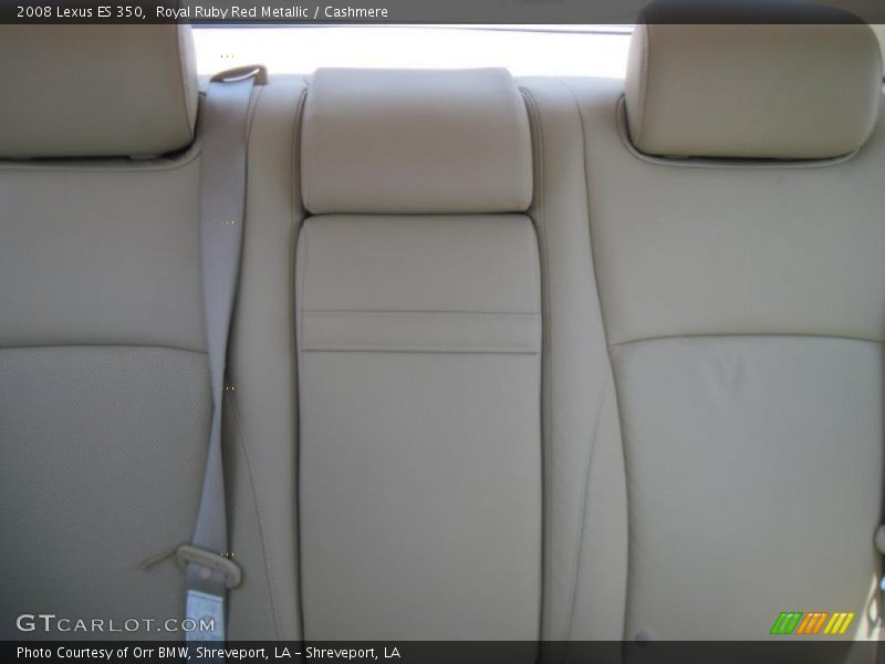 Royal Ruby Red Metallic / Cashmere 2008 Lexus ES 350