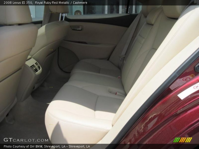 Royal Ruby Red Metallic / Cashmere 2008 Lexus ES 350