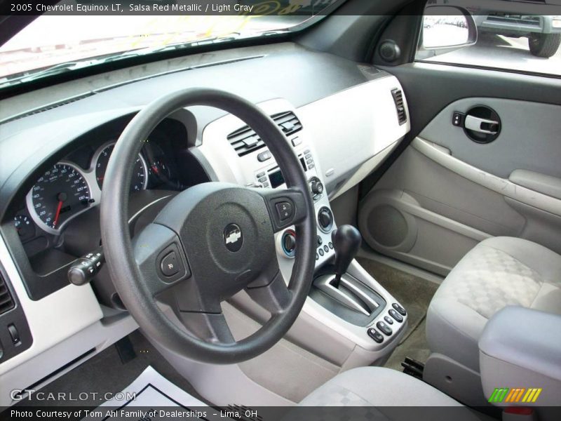Salsa Red Metallic / Light Gray 2005 Chevrolet Equinox LT