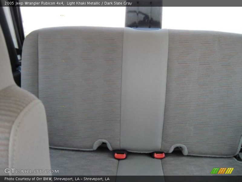 Light Khaki Metallic / Dark Slate Gray 2005 Jeep Wrangler Rubicon 4x4