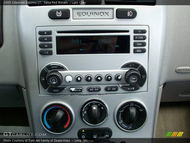 Salsa Red Metallic / Light Gray 2005 Chevrolet Equinox LT