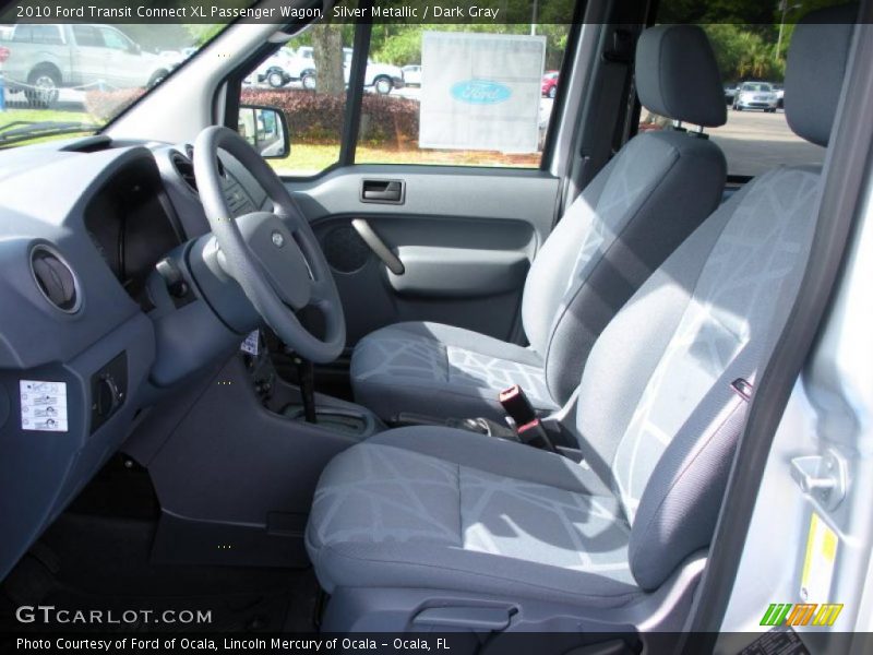 Silver Metallic / Dark Gray 2010 Ford Transit Connect XL Passenger Wagon