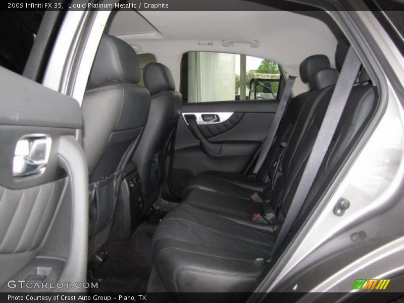Liquid Platinum Metallic / Graphite 2009 Infiniti FX 35