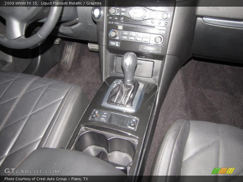 Liquid Platinum Metallic / Graphite 2009 Infiniti FX 35