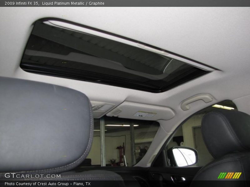 Liquid Platinum Metallic / Graphite 2009 Infiniti FX 35