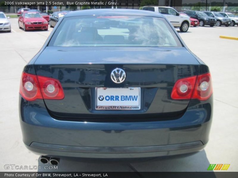 Blue Graphite Metallic / Grey 2006 Volkswagen Jetta 2.5 Sedan