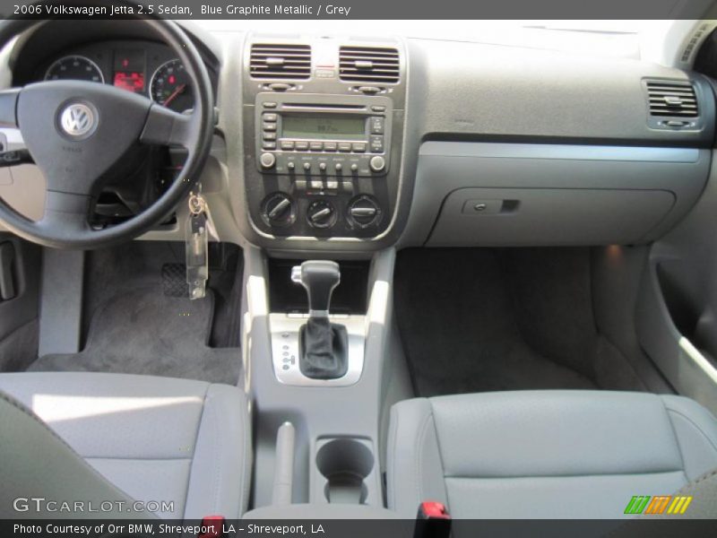 Blue Graphite Metallic / Grey 2006 Volkswagen Jetta 2.5 Sedan