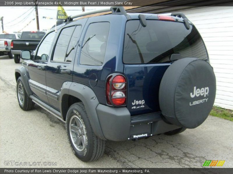 Midnight Blue Pearl / Medium Slate Gray 2006 Jeep Liberty Renegade 4x4