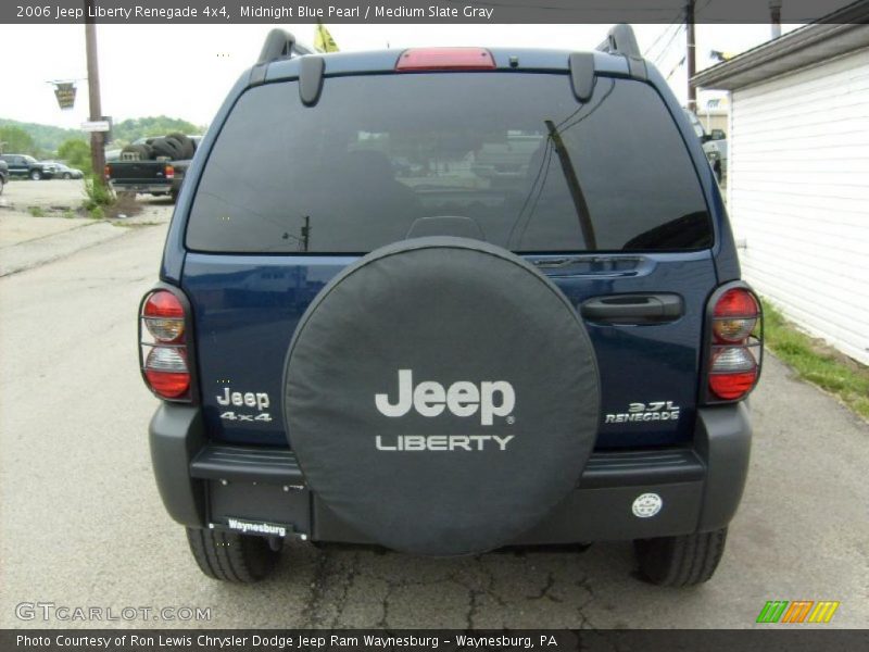 Midnight Blue Pearl / Medium Slate Gray 2006 Jeep Liberty Renegade 4x4