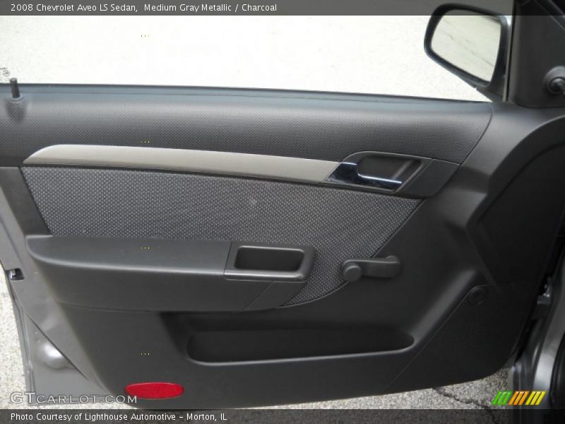 Medium Gray Metallic / Charcoal 2008 Chevrolet Aveo LS Sedan