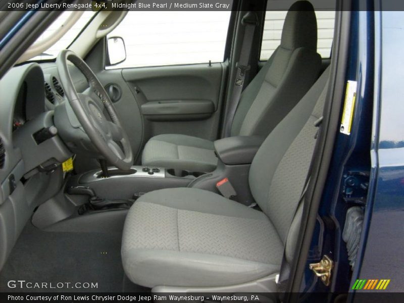 Midnight Blue Pearl / Medium Slate Gray 2006 Jeep Liberty Renegade 4x4