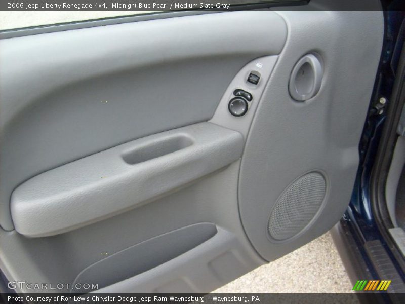 Midnight Blue Pearl / Medium Slate Gray 2006 Jeep Liberty Renegade 4x4