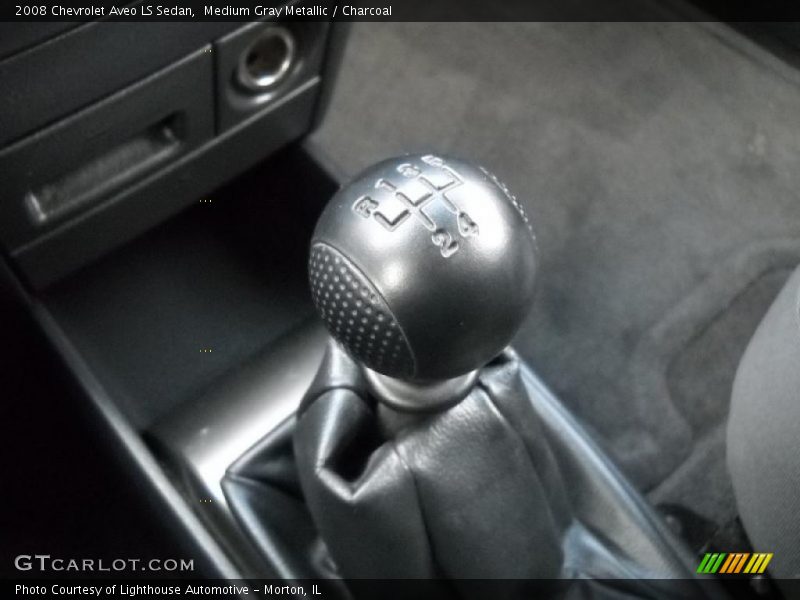Medium Gray Metallic / Charcoal 2008 Chevrolet Aveo LS Sedan