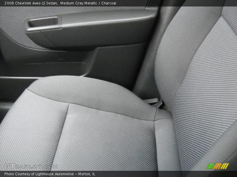 Medium Gray Metallic / Charcoal 2008 Chevrolet Aveo LS Sedan