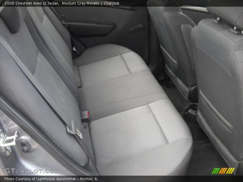 Medium Gray Metallic / Charcoal 2008 Chevrolet Aveo LS Sedan