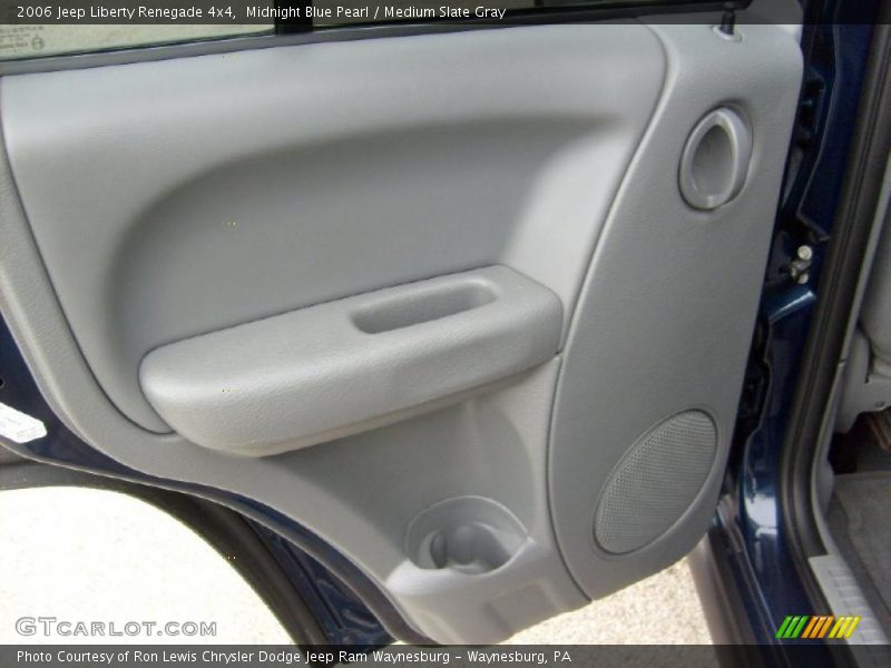 Midnight Blue Pearl / Medium Slate Gray 2006 Jeep Liberty Renegade 4x4