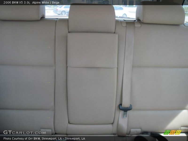 Alpine White / Beige 2006 BMW X5 3.0i