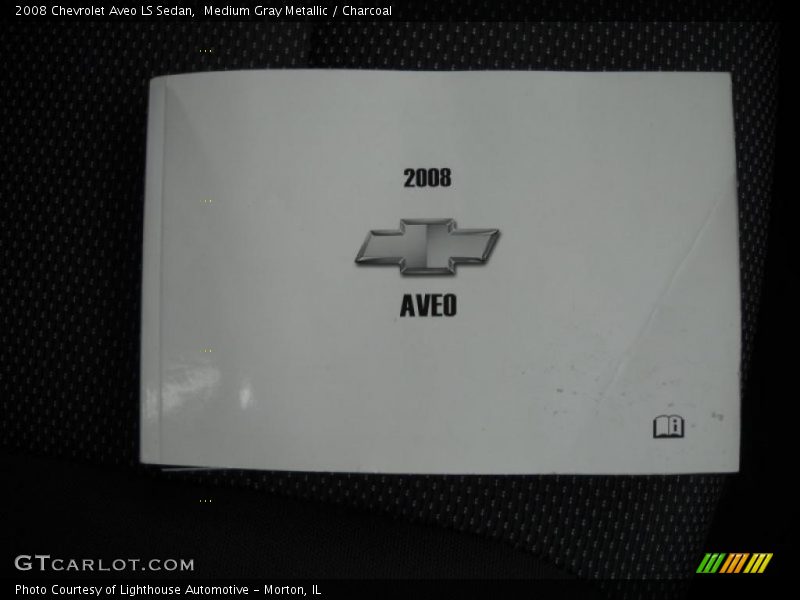 Medium Gray Metallic / Charcoal 2008 Chevrolet Aveo LS Sedan
