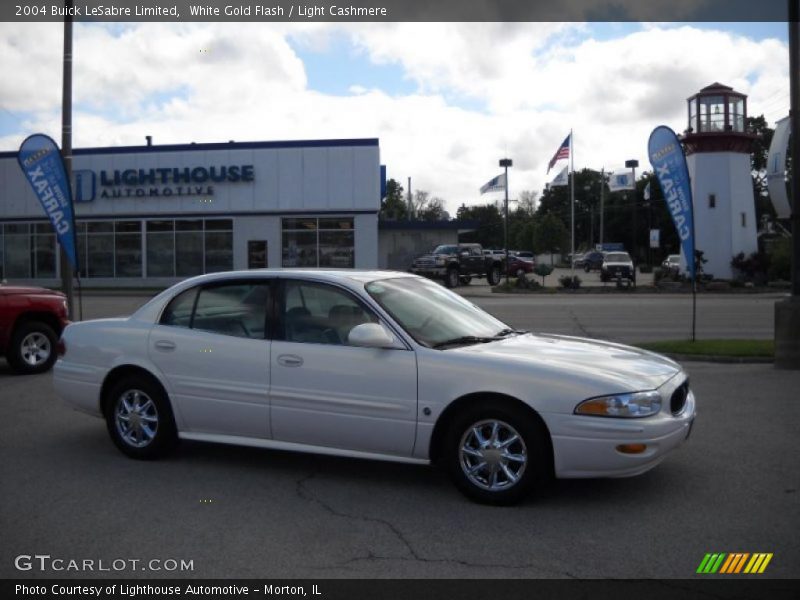 White Gold Flash / Light Cashmere 2004 Buick LeSabre Limited