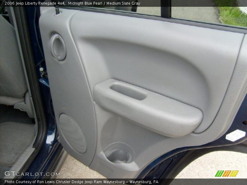 Midnight Blue Pearl / Medium Slate Gray 2006 Jeep Liberty Renegade 4x4