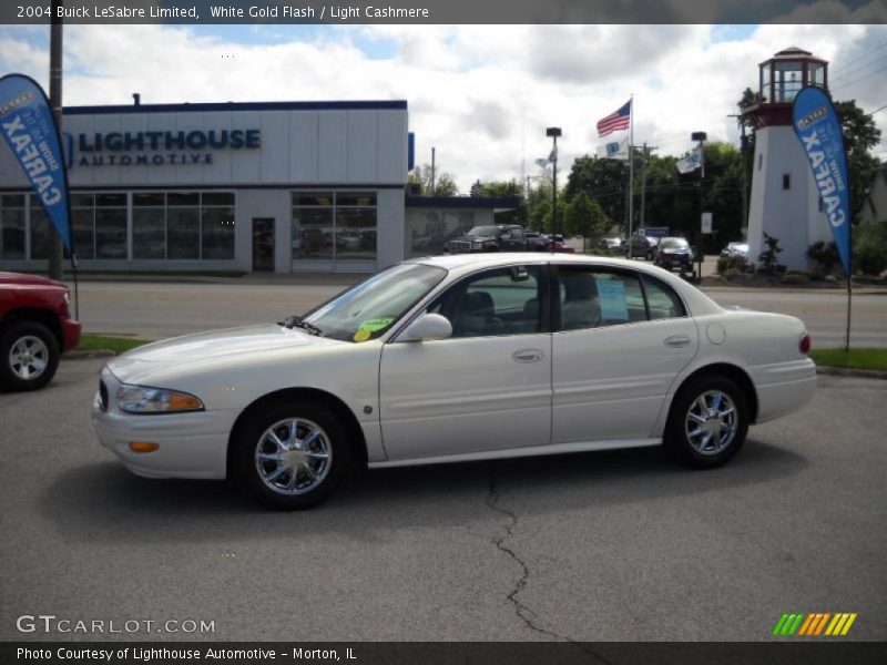 White Gold Flash / Light Cashmere 2004 Buick LeSabre Limited