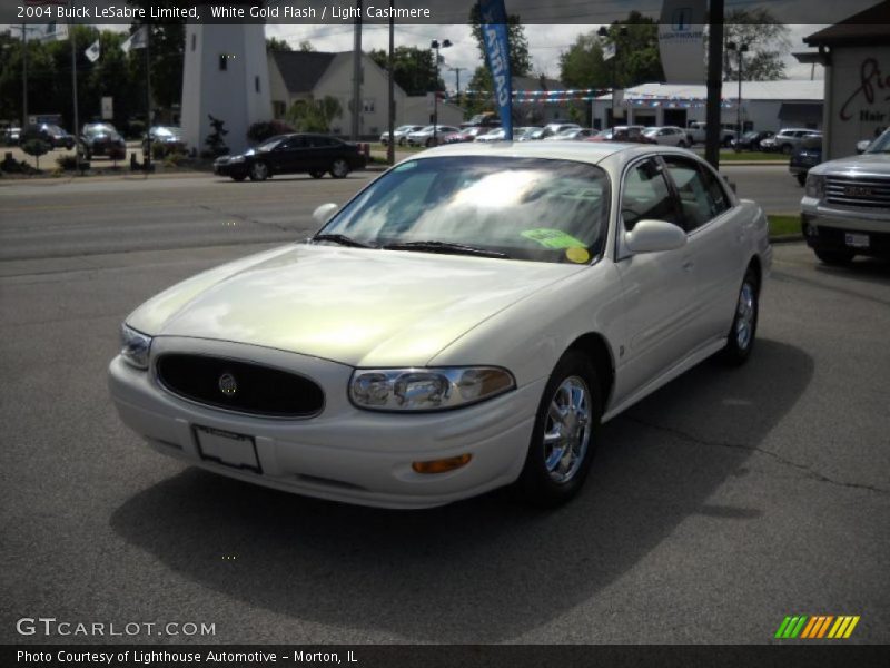 White Gold Flash / Light Cashmere 2004 Buick LeSabre Limited