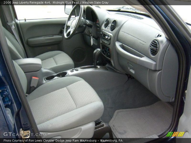 Midnight Blue Pearl / Medium Slate Gray 2006 Jeep Liberty Renegade 4x4