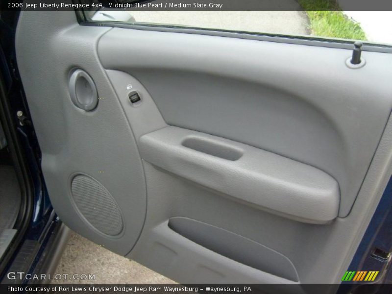 Midnight Blue Pearl / Medium Slate Gray 2006 Jeep Liberty Renegade 4x4