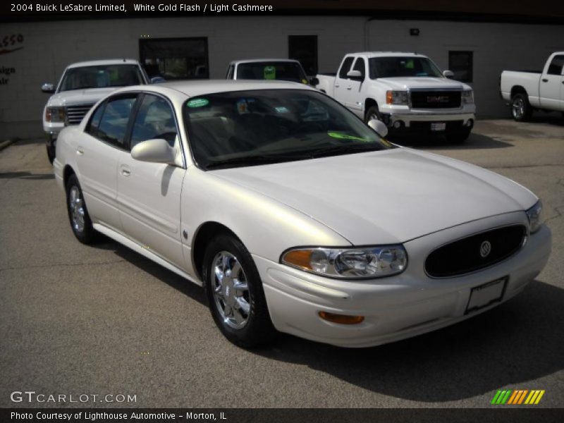 White Gold Flash / Light Cashmere 2004 Buick LeSabre Limited