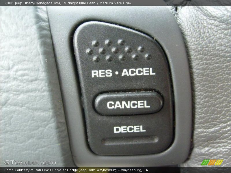 Midnight Blue Pearl / Medium Slate Gray 2006 Jeep Liberty Renegade 4x4