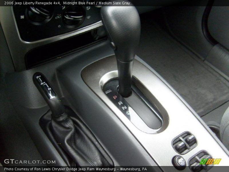 Midnight Blue Pearl / Medium Slate Gray 2006 Jeep Liberty Renegade 4x4